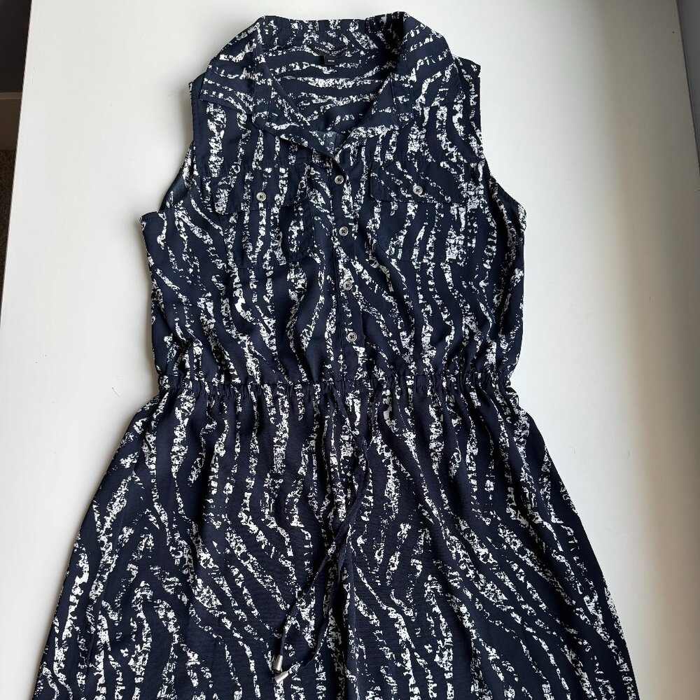 Mario Serrani Sleeveless mid-length dress